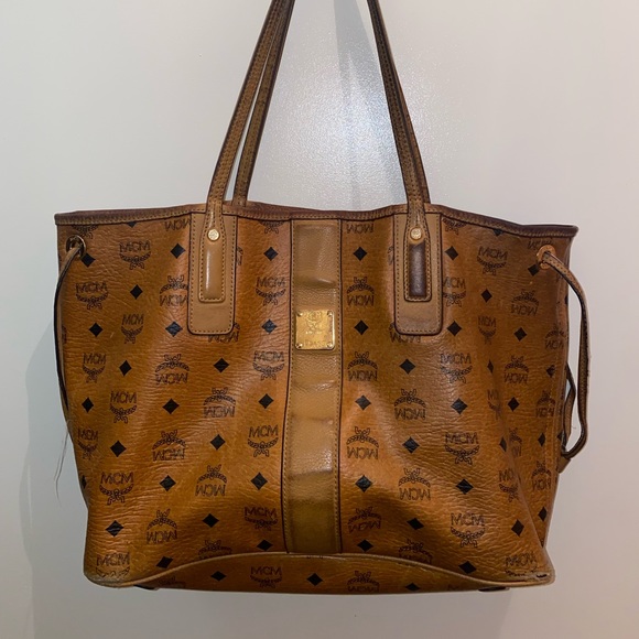 MCM Handbags - MCM “Liz Shopper” color Cognac